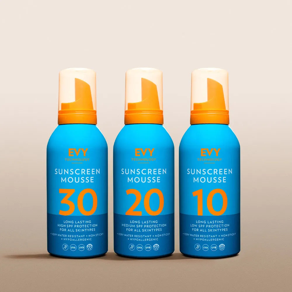 Evy Sunscreen Mousse Spf 30 - Evy Technology